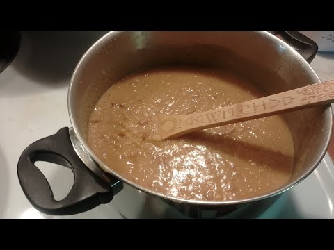 Видео: Гороховый суп с красным вином и спамом #рецепт #nattyhomemaker