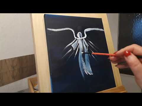 Видео: Рисуем Ангела. Engel.