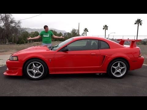 Видео: Ford Mustang SVT Cobra R 2000 года был пиком Мустангов из 90’х