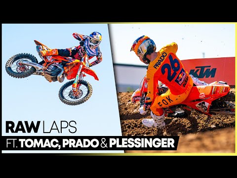 Видео: Эли Томак и Хорхе Прадо на RedBull KTM — первые круги | RAW