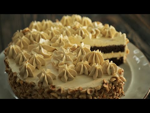 Видео: Шоколадный МОККО🍰 Вы это должны попробовать!😋 Потрясающий ТОРТ с кофейным кремом от Лизы Глинской👌