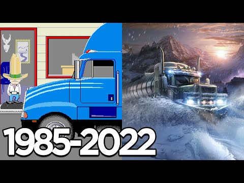 Видео: Эволюция игр Truck Simulator (1985-2022)