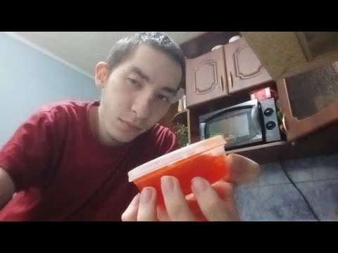 Видео: Мукбанг 30 Настоящая икра лососёвая.