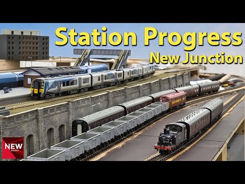 Видео: Новая модель железной дороги Junction EP61 — Прогресс исторической линии!