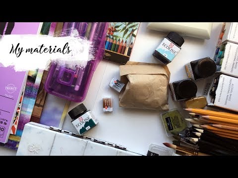 Видео: Обзор материалов |My materials
