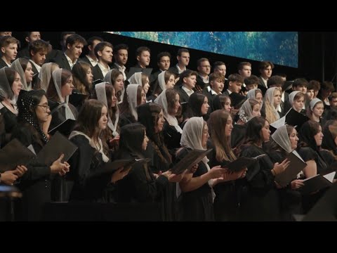 Видео: “Ты достоин принять всю славу и честь” - Хоровое Пение Госты 