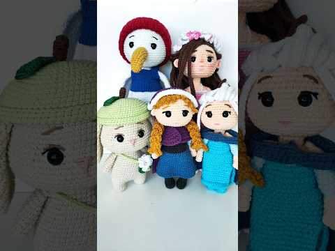 Видео: вязаные игрушки крючком #crochet #amigurumi #handmade #игрушкиручнойработы #вязаниекрючком #вязание