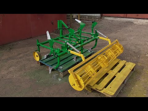 Видео: Самодельный Культиватор с Катком  для Китайского Трактора ! Захват 1,6 метра !