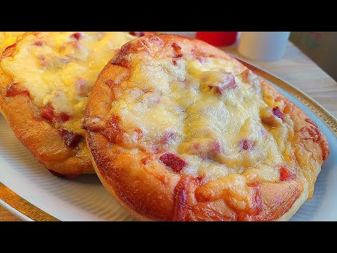 Видео: Мини пиццы из дрожжевого теста как в детстве