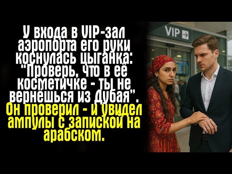 Видео: У входа в VIP-зал аэропорта его руки коснулась цыганка_ “Проверь, что в её косметичке — ты не