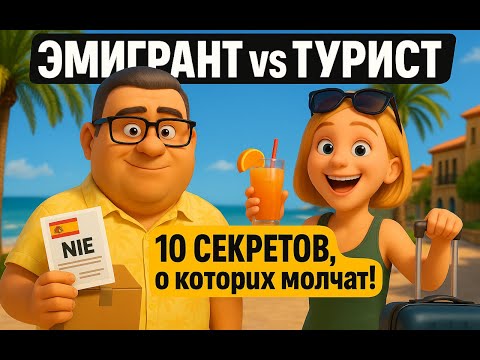 Видео: Эмигрант vs Турист в Испании 🇪🇸 10 Секретов, о которых не говорят!