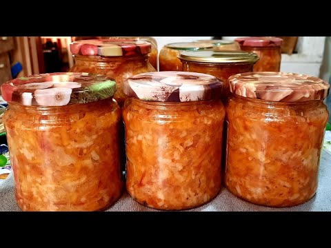 Видео: #ОБАЛДЕННЫЙ #САЛАТ с #КАПУСТОЙ и #РИСОМ на #ЗИМУ💯💯💯 ТАКОЙ ВЫ ЕЩЁ НЕ ПРОБОВАЛИ👌 #ЗАГОТОВКИ на #ЗИМУ