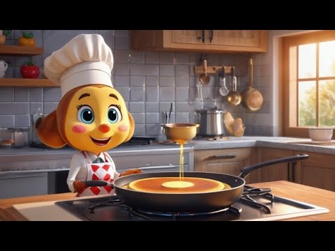 Видео: Песня о переворачивании блинов | Развивающие и весёлые детские песни