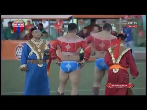 Видео: Улсын баяр наадам шөвгийн дөрөв, үзүүр түрүү барилдаан 2017он