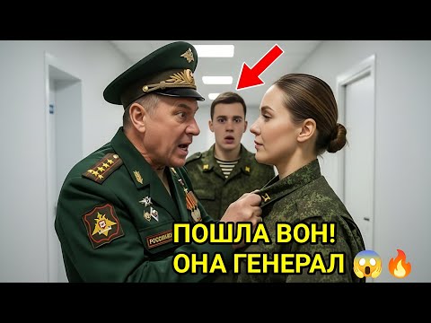 Видео: «Он Крикнул: “Пошла Вон!” — Но Даже Не Подозревал, Что Перед Ним Генерал Армии 😱🔥»