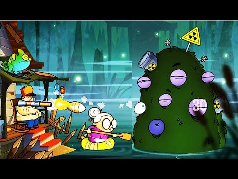 Видео: БОЛОТНАЯ Атака #24 Мультик Игра для детей Swamp Attack Мульт ИГРА #Мобильные игры