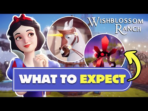Видео: Всё, что вам нужно знать о новом дополнении Wishblossom Ranch | Disney Dreamlight Valley