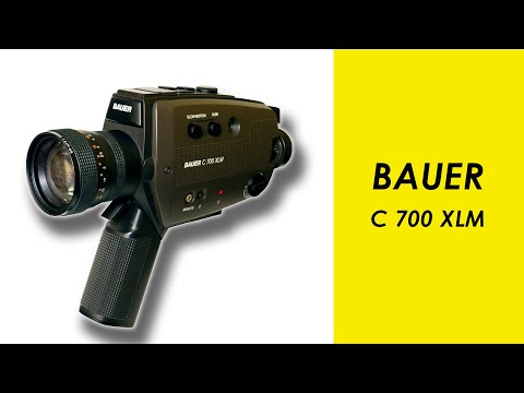 Видео: Bauer C 700 XL M кинокамера super 8 super8