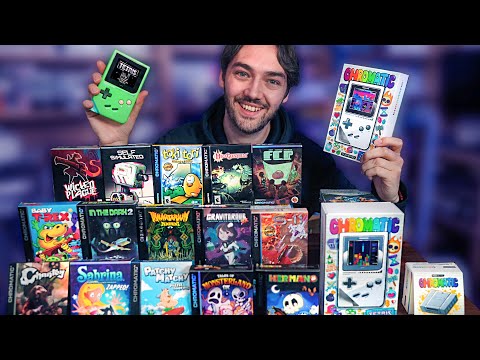 Видео: Полная коллекция Chromatic Game Boy!