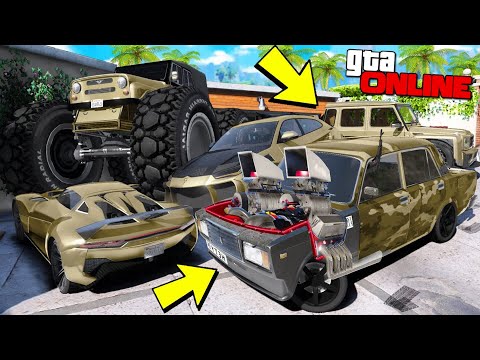 Видео: УГНАЛ КУЧУ ЗОЛОТЫХ ЧИТ ТАЧЕК И ОГРОМНЫЙ МОНСТР ТРАК У МАЖОРА ЗА 180 СЕК! БИТВА ВОРОВ В ГТА 5 ОНЛАЙН!