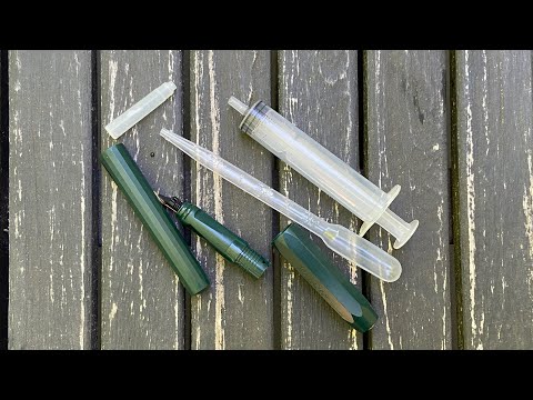 Видео: Как промыть перьевую ручку с картридж-конвертерной системой заправки