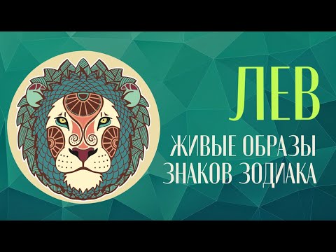 Видео: Лев. Живые образы знаков зодиака