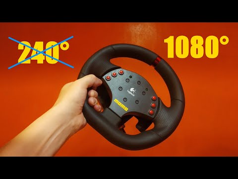 Видео: Logitech MOMO Racing ► Мод на 1080°