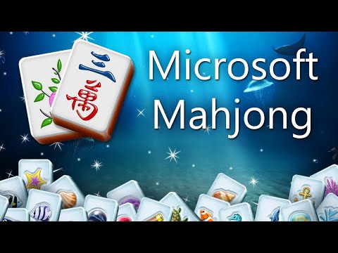 Видео: Игра "Майкрософт Маджонг" (Microsoft Mahjong) - прохождение
