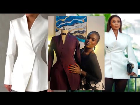 Видео: Переделываю этот урок и отвечаю на ВСЕ ваши вопросы по этому блейзеру с приталенными воротниками