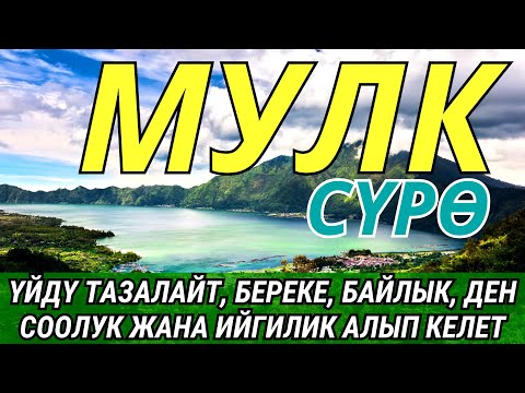 Видео: СҮРӨ АЛ МҮЛК| АР КАНДАЙ ЖАМАНДЫКТАН ЖАНА КӨЗ ТИЙҮҮДӨН КОРГОЙТ, ООМАТ, БЕРЕКЕ ЖАНА ЫРЫСКЫ АЛЫП КЕЛЕТ