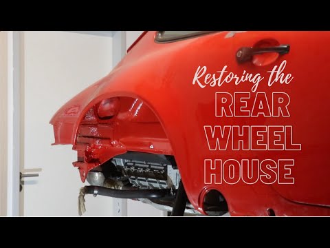 Видео: Porsche 911 (87): Восстановление арки заднего колеса