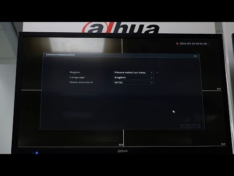 Видео: Первоначальная настройка Dahua NVR + IPC