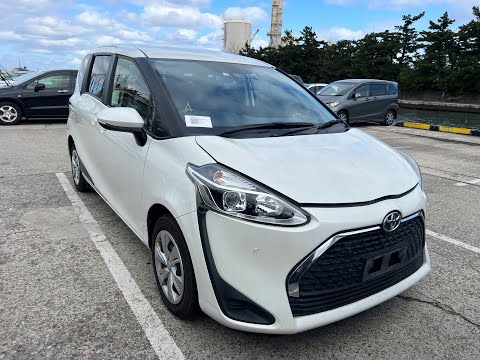 Видео: Toyota Sienta 2021 с аукциона Японии