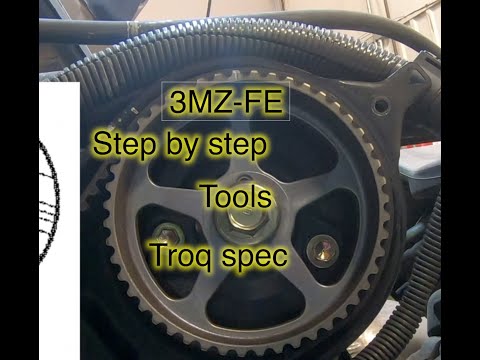 Видео: Замена ремня ГРМ Toyota Sienna 2005 года