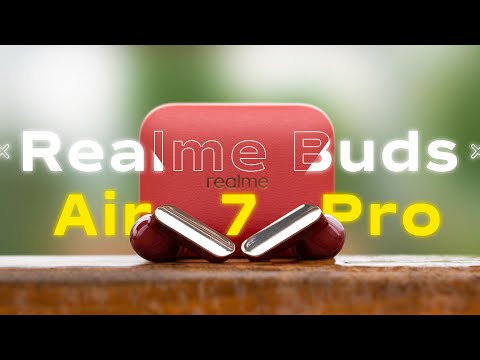 Видео: Уже 2 ЦАПа ! 🔥 Беспроводные Наушники realme Buds Air 7 Pro ANC 53 дБ  LHDC 5.0 48H Мультипоинт