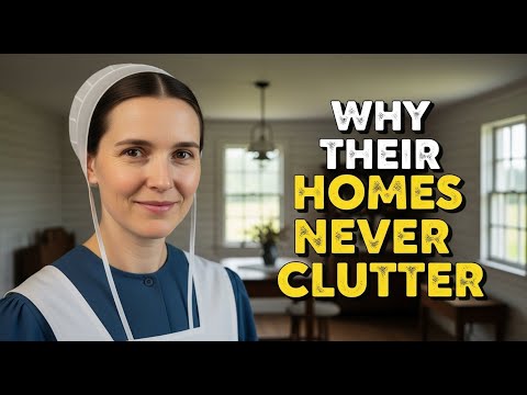 Видео: Избавляемся от хлама, как амиши: простота умного дома раскрыта