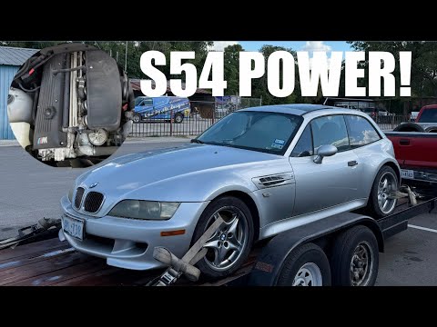 Видео: Купил БРОШЕННЫЙ S54 Z3M Coupe! Давайте его заведем. P1