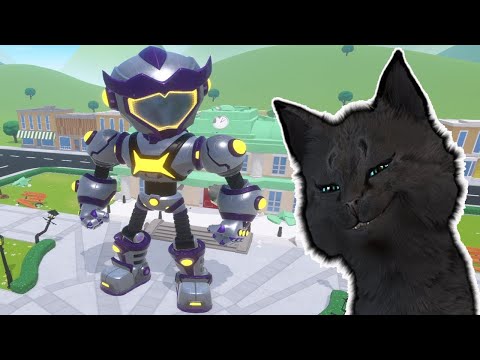 Видео: СУПЕР КОТ И СУПЕР СОБАКИ СПАСАЕМ ГОРОД ОТ ГИГАНТСКОГО РОБОТА #7  Mighty Pups Save Adventure Bay #232