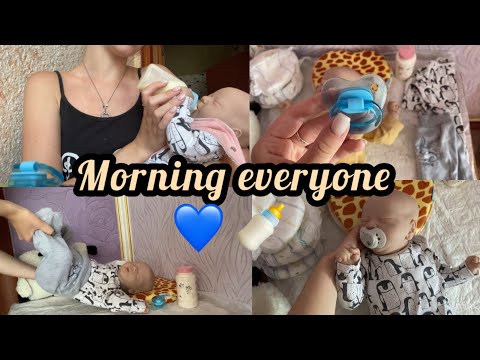 Видео: VLOG: Устро с реборном Луи. Morning routine 💙