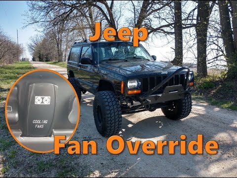 Видео: Установка переключателя аварийного отключения вентилятора охлаждения Jeep