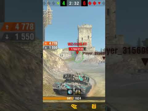 Видео: FV4202 WoT Blitz [C_R_Y__H_A_R_D_E_R] | #wotblitz #shorts #shortswotb #вотблиц #shortswotblitz