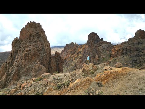 Видео: [6] Канары, Тенерифе, нереальный вулкан Тейде и его окрестности