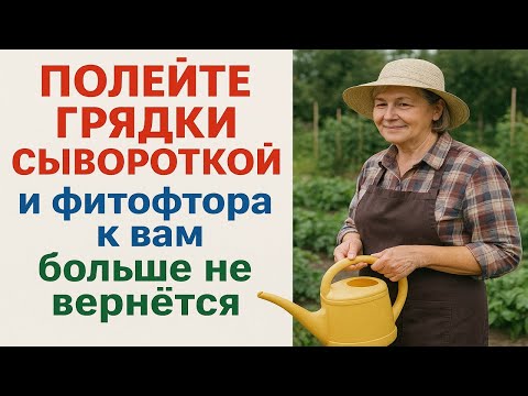 Видео: Как спасти томаты от фитофторы без химии - рабочий раствор с сывороткой и йодом
