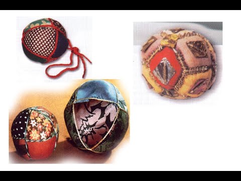 Видео: Мастер класс по пошиву лоскутного Хотьковского мячика