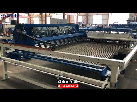 Видео: 3D-гибочная машина для сварки заборной сетки/Bending Fence Mesh Welding Machine exported to Romania