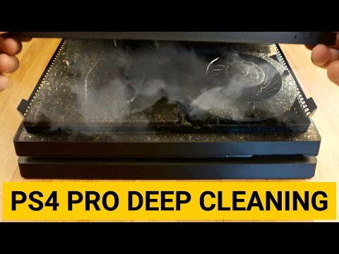 Видео: Как заменить термопасту — глубокая очистка PS4 Pro