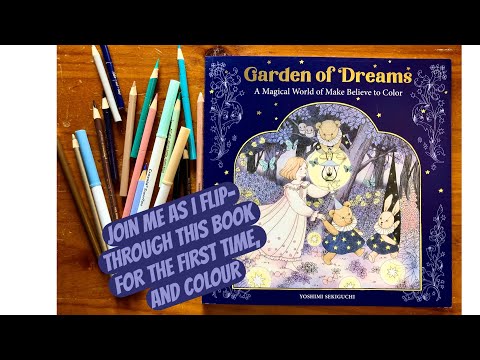 Видео: Сад снов: листай и раскрашивай