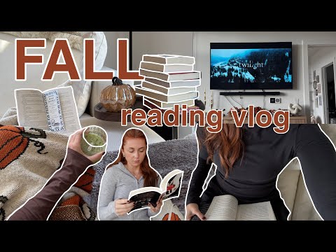Видео: Осенний читательский влог 🍁📖 (читаю «Сумерки» впервые 🤭)