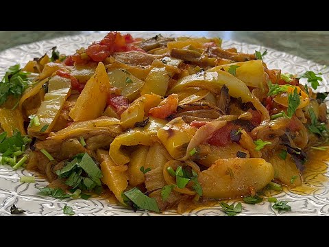 Видео: Аджапсандал/ Невероятно Вкусное Овощное Блюдо Кавказской кухни!