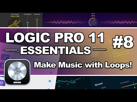 Видео: Logic Pro 11 - #08 Создавайте музыку с помощью циклов!